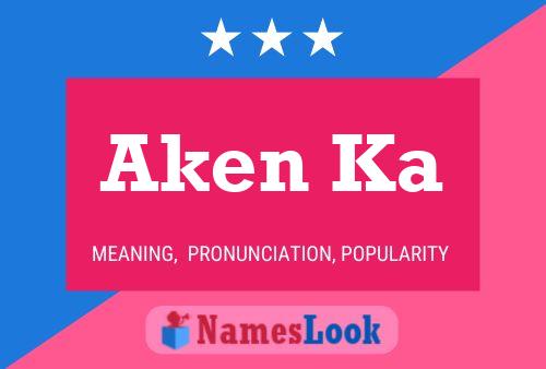 Aken Ka Name Poster