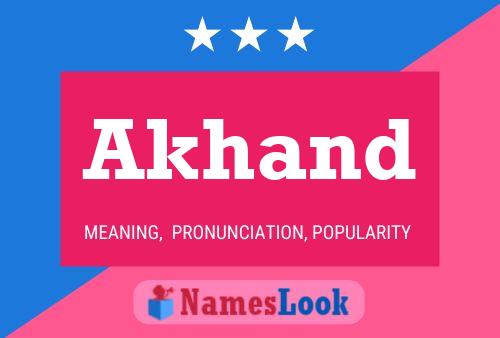 Akhand Name Poster