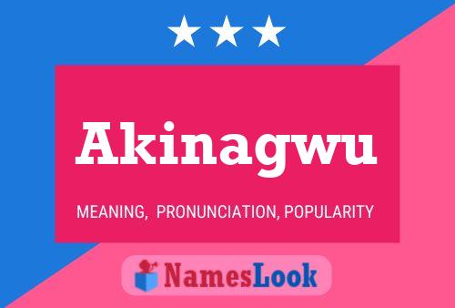 Akinagwu Name Poster