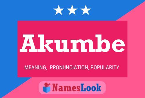 Akumbe Name Poster