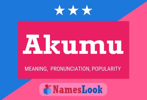 Akumu Name Poster