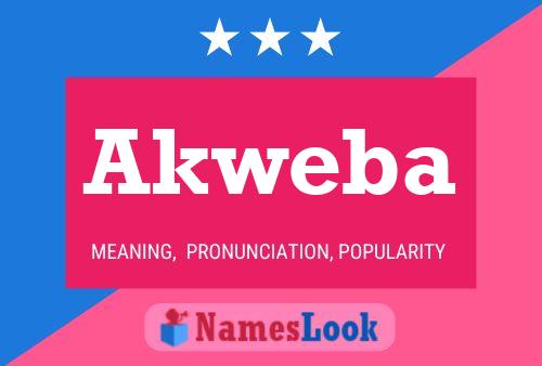 Akweba Name Poster