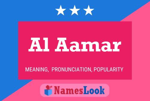 Al Aamar Name Poster