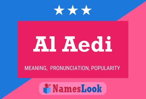 Al Aedi Name Poster