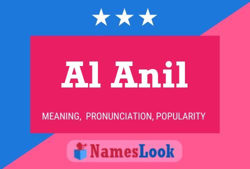 Al Anil Name Poster