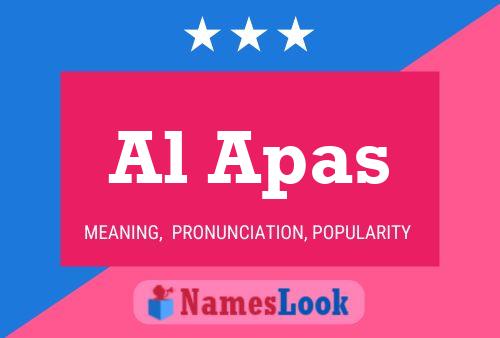 Al Apas Name Poster