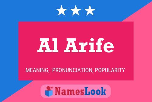 Al Arife Name Poster