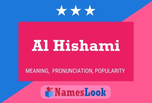 Al Hishami Name Poster