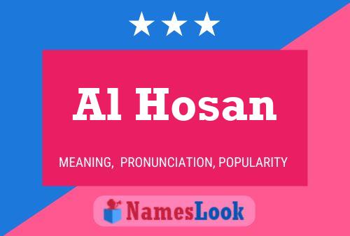 Al Hosan Name Poster