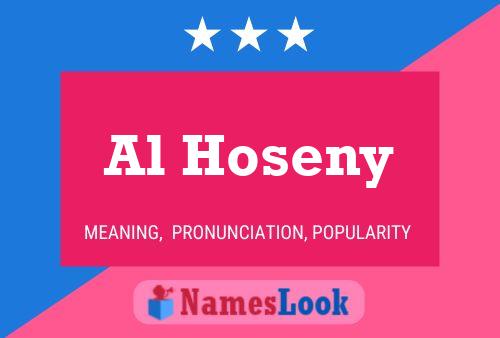 Al Hoseny Name Poster