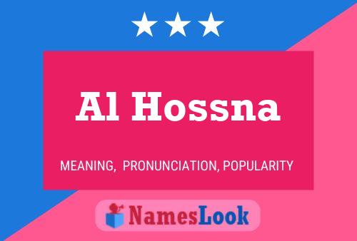 Al Hossna Name Poster