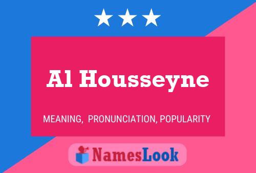 Al Housseyne Name Poster