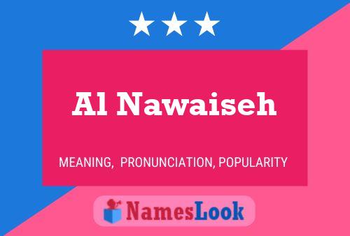 Al Nawaiseh Name Poster