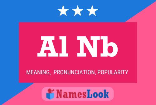 Al Nb Name Poster