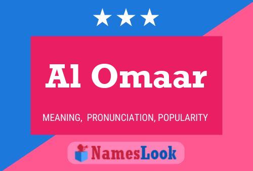 Al Omaar Name Poster