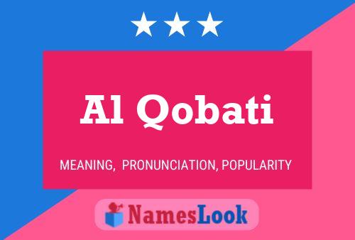 Al Qobati Name Poster