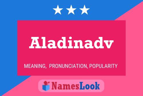 Aladinadv Name Poster