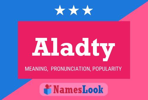 Aladty Name Poster