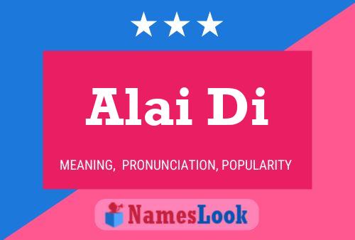 Alai Di Name Poster