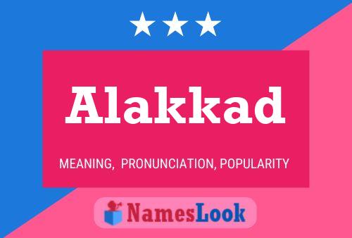 Alakkad Name Poster