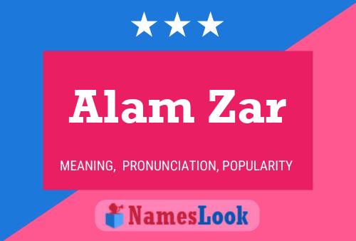 Alam Zar Name Poster