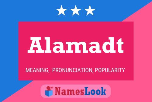 Alamadt Name Poster