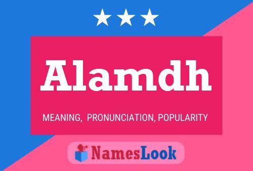 Alamdh Name Poster