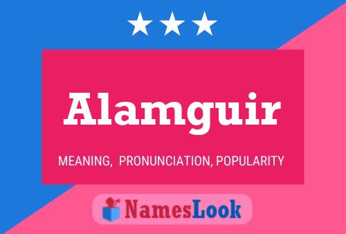 Alamguir Name Poster