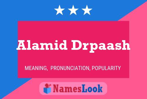 Alamid Drpaash Name Poster