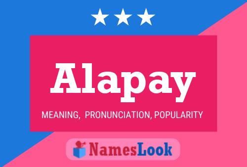 Alapay Name Poster