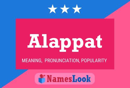 Alappat Name Poster