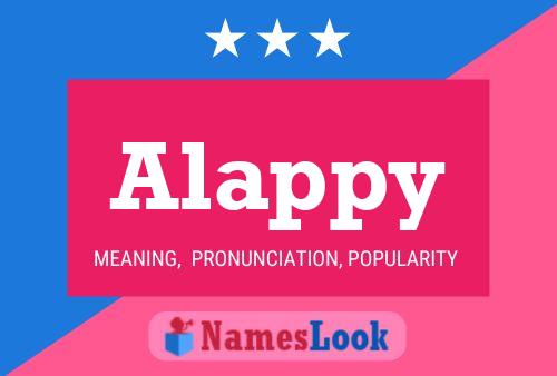 Alappy Name Poster