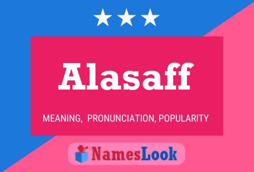 Alasaff Name Poster