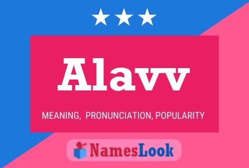 Alavv Name Poster