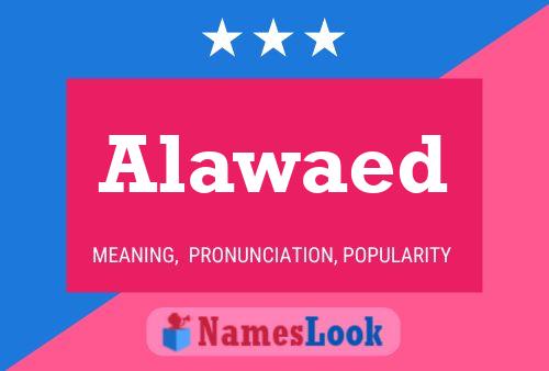 Alawaed Name Poster