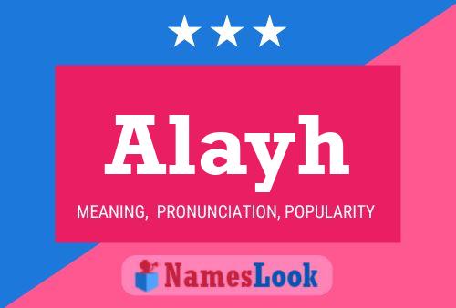 Alayh Name Poster