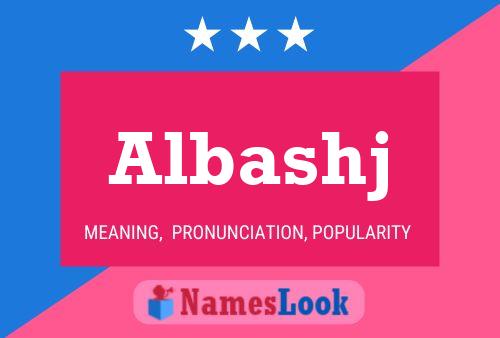 Albashj Name Poster