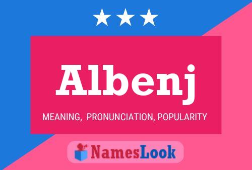 Albenj Name Poster