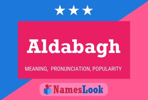 Aldabagh Name Poster