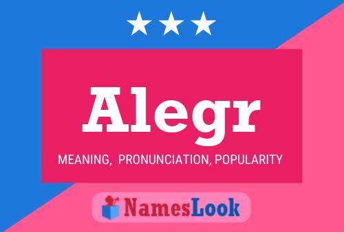 Alegr Name Poster