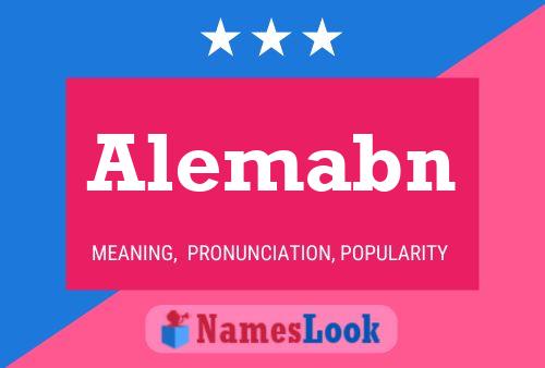 Alemabn Name Poster