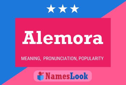 Alemora Name Poster