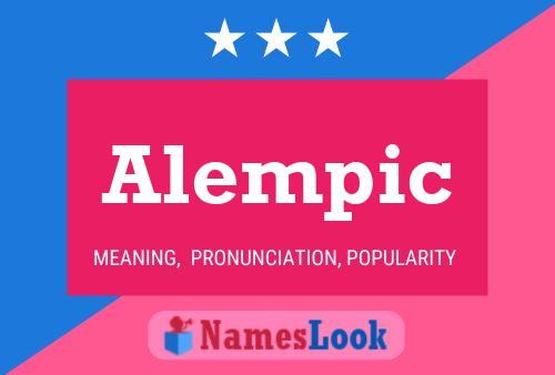 Alempic Name Poster