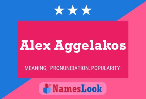 Alex Aggelakos Name Poster