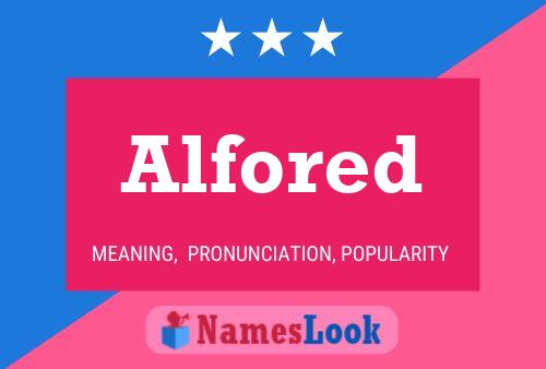 Alfored Name Poster