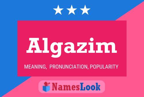 Algazim Name Poster