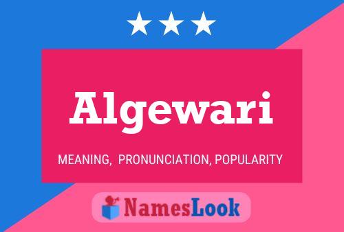 Algewari Name Poster