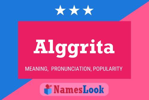 Alggrita Name Poster