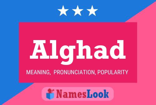 Alghad Name Poster