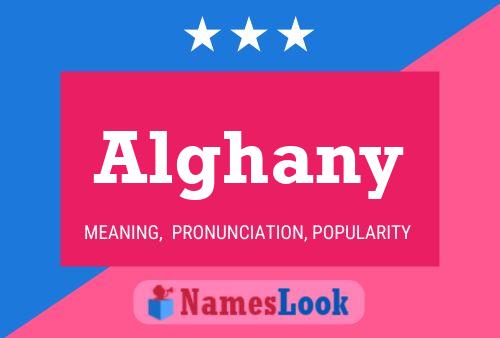 Alghany Name Poster